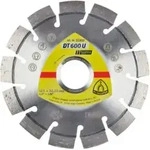 Klingspor DT 600 U Diamanttrennscheiben, 115 x 2,4 x 22,23 mm 13 Segmente 20 x...