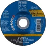 PFERD TOOLS DUODISC Trenn-/Schleif. E 125x2,8x22,23 mm gekr. Uni.-Linie PSF DUO