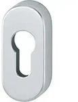 HOPPE PT-Schl&uuml;sselrosette 55S, oval PZ F1 eloxiert RH 8