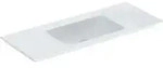 Geberit M&ouml;belwaschtisch One 120x48cm, o. Hahnl. + &Uuml;L, wei&szlig; KeraTect