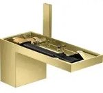 hansgrohe Waschtisch-Einhebelmischer 70 Axor MyEdition A 151mm, m Pus-Op-Abl, o. Pl.,