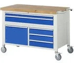 Rau Fahrbare Werkbank Modell 8922 BxTxH 1250x700x880mm