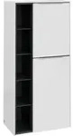 V&B Mittelschrank Subway 3.0 57,4x120x36,2cm, Sch R/Gr AL g, Bri wh.