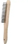 KS Tools Edelstahl Handdrahtb&uuml;rste 3-reihig, 290mm