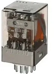 Finder Ind-Rel. 11pol. 110VAC 3W f.Fas. 90.73/112 60.13.8.110.0040