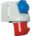 Walther Werke Mini-Kombi Wanddose 32A 5P400V6h+Schutz.IP44 135