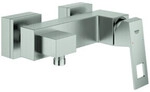 Grohe Brause-Einhebelmischer Eurocube supersteel, Wandmontage