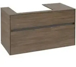 V&B Waschtischunterschrank Collaro 100x54,8x50cm, WT links, arizona oak