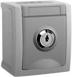Panasonic Steckdose abschlie&szlig;bar Nr.7 FR-AP IP54 90591047-DE)