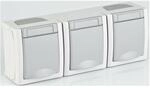Panasonic Steckdose 3-fach waager. FR-AP IP54 90591498-DE)