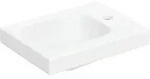 Geberit Handwaschbecken iCon Light 38x28cm, o. &Uuml;L, Hahnl. rechts, wei&szlig; matt
