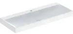 Geberit Waschtisch One 120cm, Hahnl. mit., o. &Uuml;L, wei&szlig; KeraTect