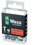 Bit 840/1 IMP DC 6mm L.25mm 1/4 Zoll C6,3 Impaktor,DC Box m.10 Bits WERA