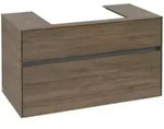 V&B Waschtischunterschrank Collaro 100x54,8x50cm, WT mittig, arizona oak