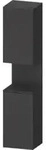 Duravit Hochschrank Qatego 40x36x1760cm, 2 T, B, An li, graph ma