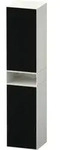Duravit Hochschrank Zencha 40x36x176cm, 2 T, An r, Gl s Lini/w matt
