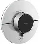 hansgrohe Thermostat Axor ShowerSelect ID HF UP, f 1 Verbr., zus. Abg., rd, matt-sw