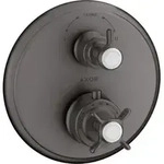 hansgrohe Fertigmontageset Axor Montreux UP-THM, m Ab- + Um-V, Kr., brush. bla vc