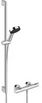 hansgrohe Brause-Set Pulsify Select S 959mm Brausestange + Handbrause, 3jet, chrom