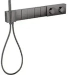hansgrohe Fertigset Select Axor Edge UP-Thermostat, 5 Verb, Dia.Schl, pol. bla vc