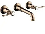 hansgrohe Fertigmontageset Axor Montreux UP-WT-3-L-Ar, m A 165-225mm, pol. r gol
