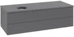 V&B Waschtischunterschrank ohne Frontstruktur, mit Beleuchtung Antao 120x36x50cm, WBP