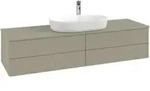 V&B Waschtischunterschrank ohne Frontstruktur -Beleuchtung Antao 160x50cm, HL,