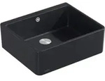 V&B Sp&uuml;lstein Einzelbecken 60 X m Abl.garn, Exzenter, pure black