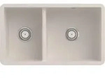 V&B Unterbausp&uuml;le Subway 80U m Abl.garn, Exzenter, crema CeramicPlus