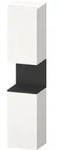 Duravit Hochschrank Qatego 40x36x1760cm, 2 T, An r, gra m/we matt