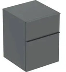 Geberit Seitenschrank iCon 45x60x47,6cm, 2 Laden, la. m/la. matt