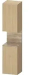 Duravit Hochschrank Qatego 40x36x1760cm, 2 T, An l, Ei Marmo/Ei Nat