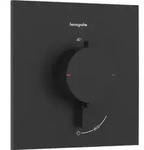 hansgrohe Thermostat Ecostat Comfort E UP, f 1 Verbr., 25,4 l/min, schwarz matt