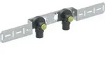 Geberit Anschlusswinkel Mepla d 20xRp 1/2x52mm, 90G, 2-f., mont, RG