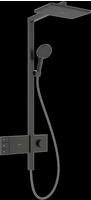 hansgrohe Showerpipe Raindance Alive Q 2jet, EcoSm., 7,6 l/m., brush. bla vc