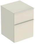 Geberit Seitenschrank iCon 45x60x47,6cm, 2 Laden, sa hgl/Gr. sa ma (502315JL1)