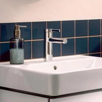 hansgrohe Waschtisch-Einhebelmischer Zesis S Ausl. 115mm, Push-Open, Synthetik, chrom