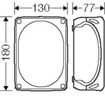 Hensel Kabelabzweigkasten 2,5-6 5pol. KF 1006 G