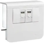 Tehalit Ger&auml;tetr&auml;gerDatenanschluss 2xCat.6A/SL20x55 vw SL200559079016