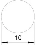 OBO Bettermann Rundleiter RD 10-V4A 20m Ring