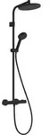 hansgrohe Showerpipe ACT S 1j Thermostat EcoSmart 5,8 l/m matt-schwarz