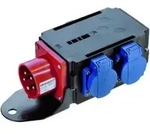 Bachmann CEE-Adapter 1xSt.16A 400V 3xSchu 349.028