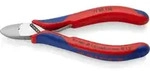KNIPEX 77 82 130 Elektronik-Seitenschneider mit durchgestecktem Gelenk mit
