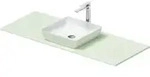 Duravit Konsolenwaschtisch Sivida 128x50cm, I.Fa w sm, Au&szlig;.Farbe gr&uuml;n ma