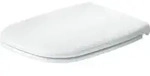 Duravit WC-Sitz eckig m Abs, abn., 44,3cm, Uni, Scha. ES, we.