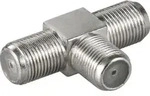 Goobay Adapter F-Kpl./2xF-Kpl. F-T-St&uuml;ck 11848