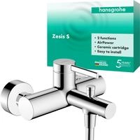 hansgrohe Wannen-Einhebelmischer Zesis S AP, Wandmontage, chrom (74420000)