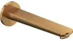 Duravit Wanneneinlauf Wave Ausladung 202mm, Bronze geb&uuml;rstet