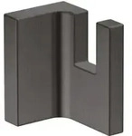 hansgrohe Handtuchhalter Axor Uni Rectangular Wandmontage, brushed black chrome