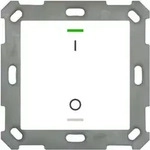 MDT technologies Taster Light 55 1-fach RGBW,rws/gl&auml;,schalt. BE-TAL5501.B1